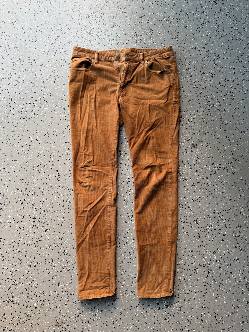 American Eagle Men's Slim Flex Corduroy Jeans in Brown